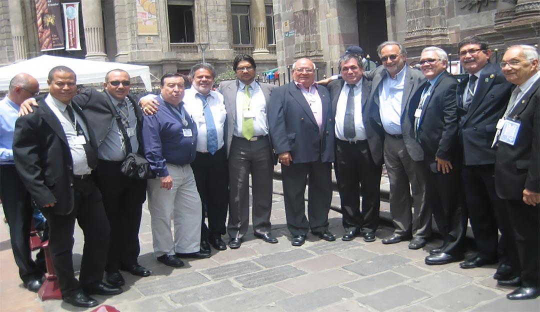 Asistentes de Venezuela, Chile, Perú, Ecuador y Argentina en Quito