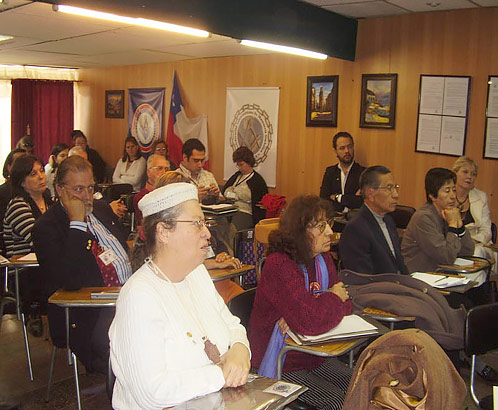 Reunión de trabajo y comisiones en Santiago de Chile